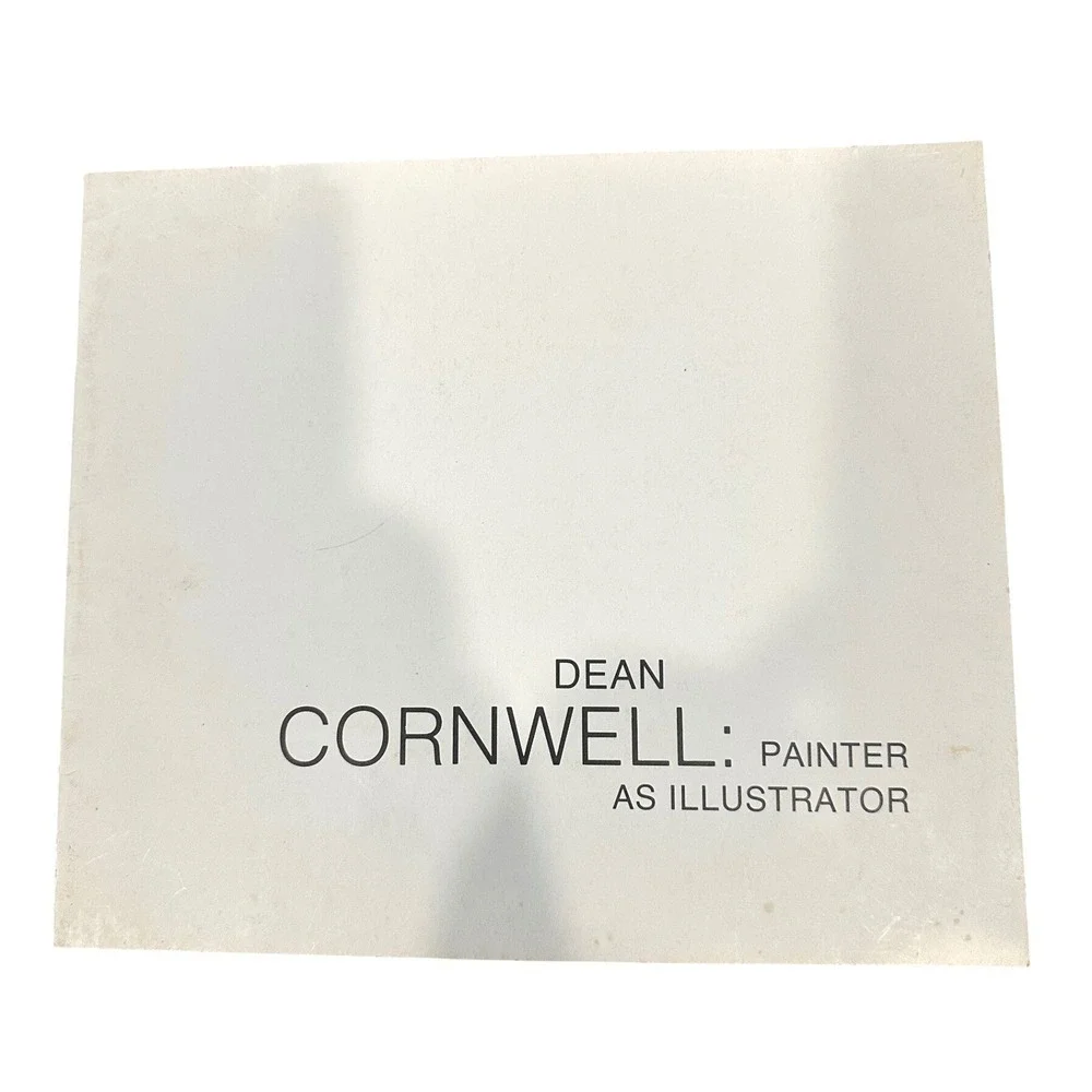 Dean Cornwell Painter as Illustrator White Vintage Art History Booklet RARE